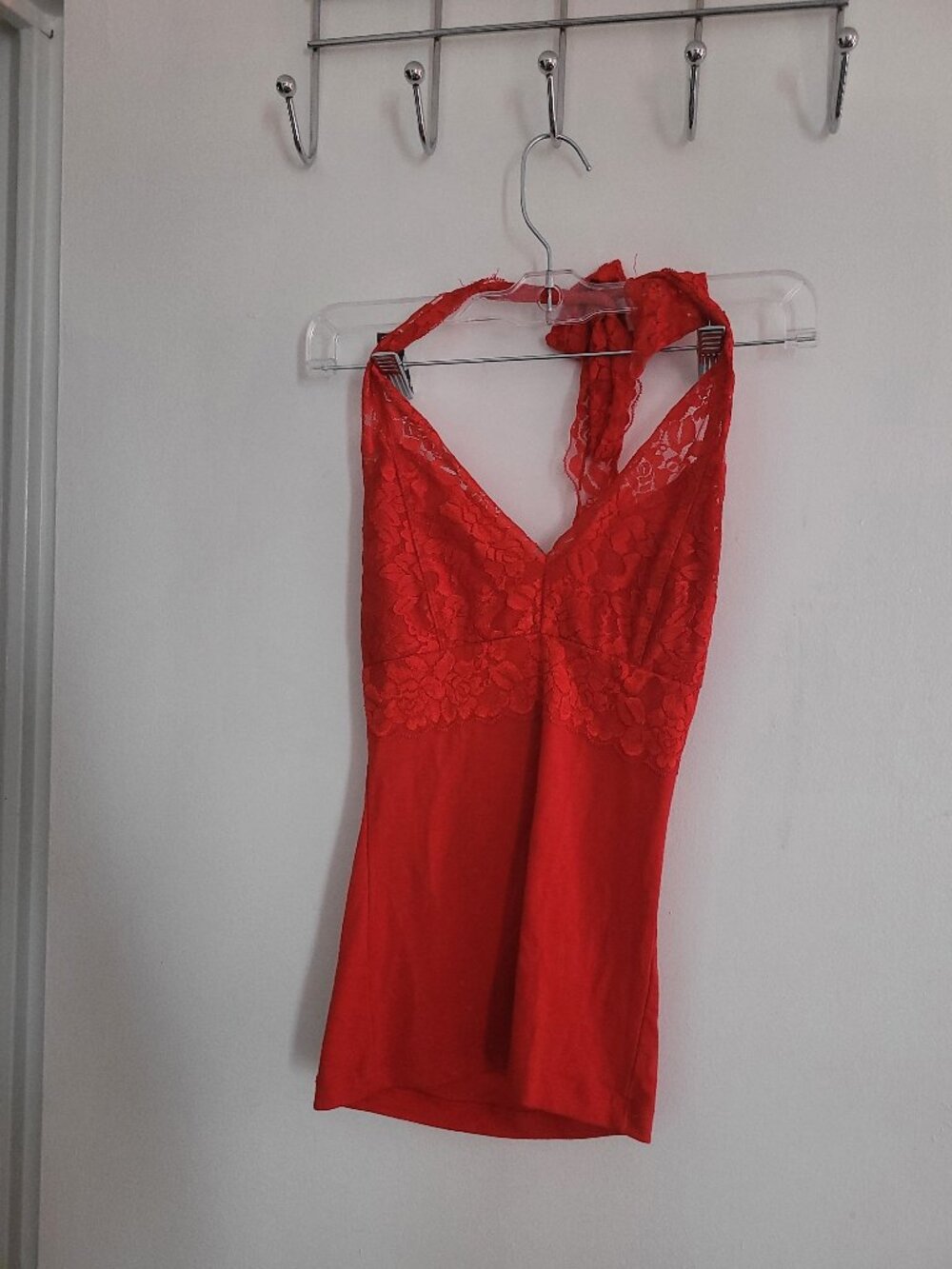 Red Lace top - sexy